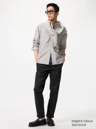 Erkek Slim Chino Pantolonlar