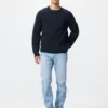 Erkek Slim Straight Kot Pantolonlar