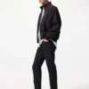 Erkek Slim Straight Kot Pantolonlar | Selvedge