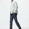 Erkek Slim Straight Kot Pantolonlar | Tall