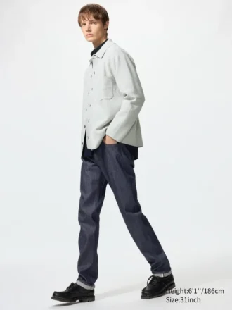 Erkek Slim Straight Kot Pantolonlar | Tall