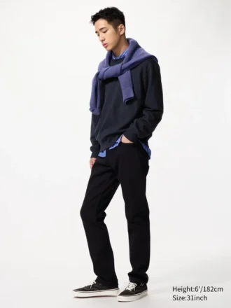 Erkek Slim Straight Kot Pantolonlar | Tall