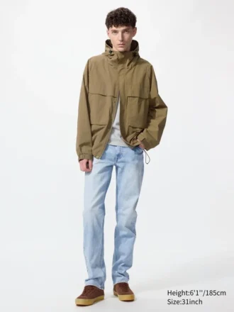 Erkek Slim Straight Kot Pantolonlar | Tall