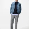Erkek Smart Ankle Pants | Kareli Desen Erkek Smart Ankle Pants | Kareli Desen