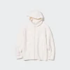 Erkek Streç Kuru Ter Uzun Kollu Tam Fermuarlı Kapüşonlu Sweatshirt