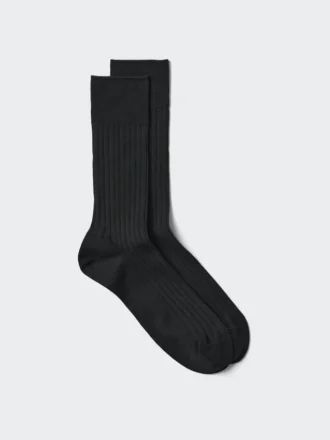 Erkek Supima® Cotton Karışımlı Geniş Ribana Çoraplar