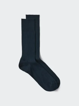 Erkek Supima® Cotton Karışımlı Geniş Ribana Çoraplar