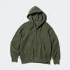 Erkek Sweat Full-Zip Kapüşonlu Sweatshirt