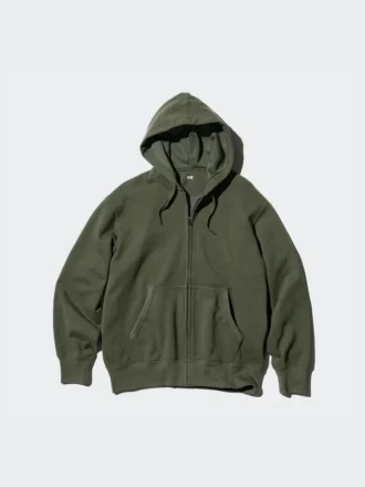 Erkek Sweat Full-Zip Kapüşonlu Sweatshirt