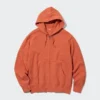 Erkek Sweat Full-Zip Kapüşonlu Sweatshirt
