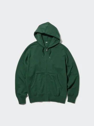 Erkek Sweat Full-Zip Kapüşonlu Sweatshirt
