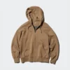 Erkek Sweat Full-Zip Kapüşonlu Sweatshirt