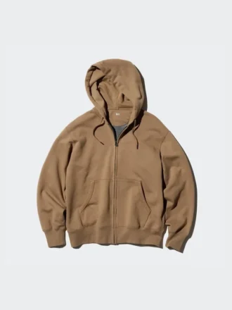 Erkek Sweat Full-Zip Kapüşonlu Sweatshirt