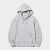 Erkek Sweat Full-Zip Kapüşonlu Sweatshirt