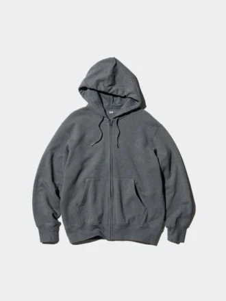 Erkek Sweat Full-Zip Kapüşonlu Sweatshirt
