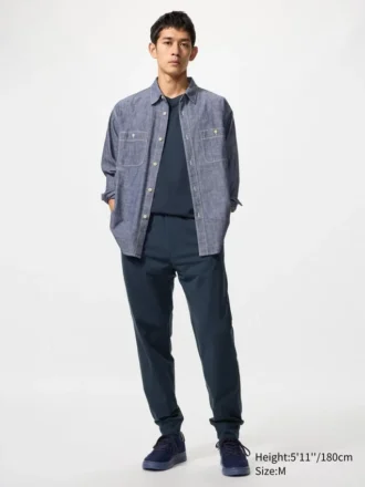 Erkek Ultra Stretch Aktif Jogger Pantolonlar