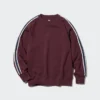 Erkek Yan Şeritli Uzun Kollu Sweatshirt