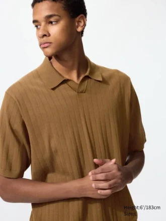Erkek Yıkanabilir Örme Skipper Polo Kazak
