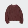Kadın 3D Knit File Kazak