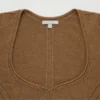 Kadın 3D Knit Hacimli Uzun Kollu Kazak