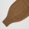 Kadın 3D Knit Hacimli Uzun Kollu Kazak