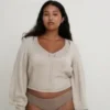 Kadın 3D Knit Ribana Sütyen