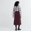 Kadın 3D Knit Souffle Yarn Etek Kadın 3D Knit Souffle Yarn Etek