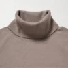 Kadın 3D Knit Souffle Yarn Uzun Kollu Kazak