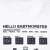 Kadın Babymonster UT Kısa Grafik Tişört