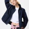 Kadın Barn Şort Ceket | Denim