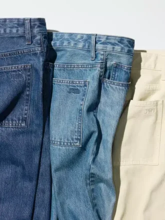 Kadın Bol Paça Kot Pantolon