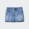Kadın Denim Mini Etek