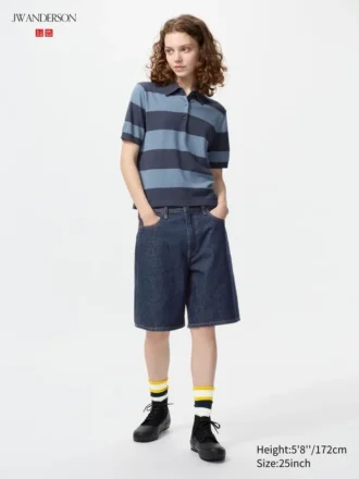 Kadın Denim Yarım Pantolon