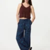 Kadın Drape Easy Pantolon | Çiçek