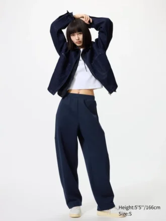 Kadın Dry Sweat Barrel Pantolonlar