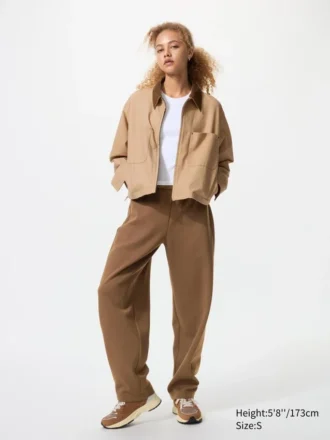Kadın Dry Sweat Barrel Pantolonlar | Uzun