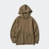 Kadın Dry Sweat Rahat Tam Fermuarlı Kapüşonlu Sweatshirt