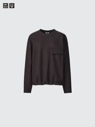 Kadın Fırçalanmış Jersey Gömlek