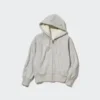 Kadın HEATTECH Pile Astarlı Tam Fermuarlı Kapüşonlu Sweatshirt