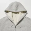 Kadın HEATTECH Pile Astarlı Tam Fermuarlı Kapüşonlu Sweatshirt