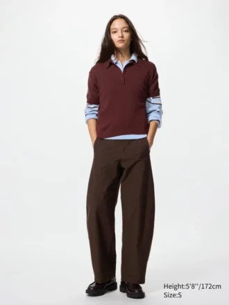 Kadın Jersey Barrel Pantolonlar