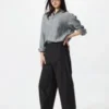 Kadın Jersey Barrel Pantolonlar | Uzun