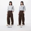 Kadın Jersey Barrel Pantolonlar
