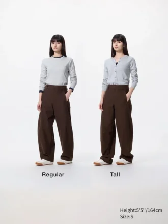 Kadın Jersey Barrel Pantolonlar