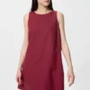 Kadın Keten Karışımlı Mini Elbiseler