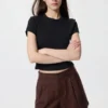 Kadın Keten Pamuk Şortlar