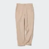 Kadın Keten Pamuklu Dar Paça Pantolon Kadın Keten Pamuklu Dar Paça Pantolon