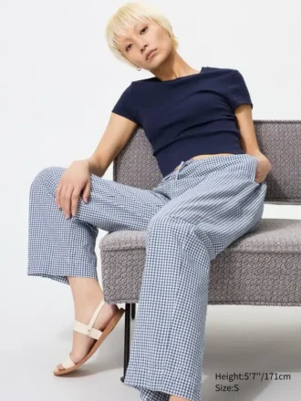 Kadın Kolay Pantolonlar | Gingham