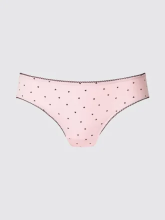 Kadın Orta Bel Yüksekliği Bikini Külotlar | Kalp