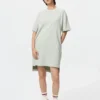 Kadın Oversized İki Renkli Tişört Elbise